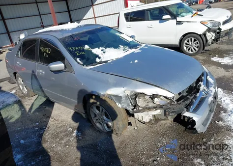 2007 Honda Accord 2.4 Se from USA, damaged, VIN JHMCM56317C020085